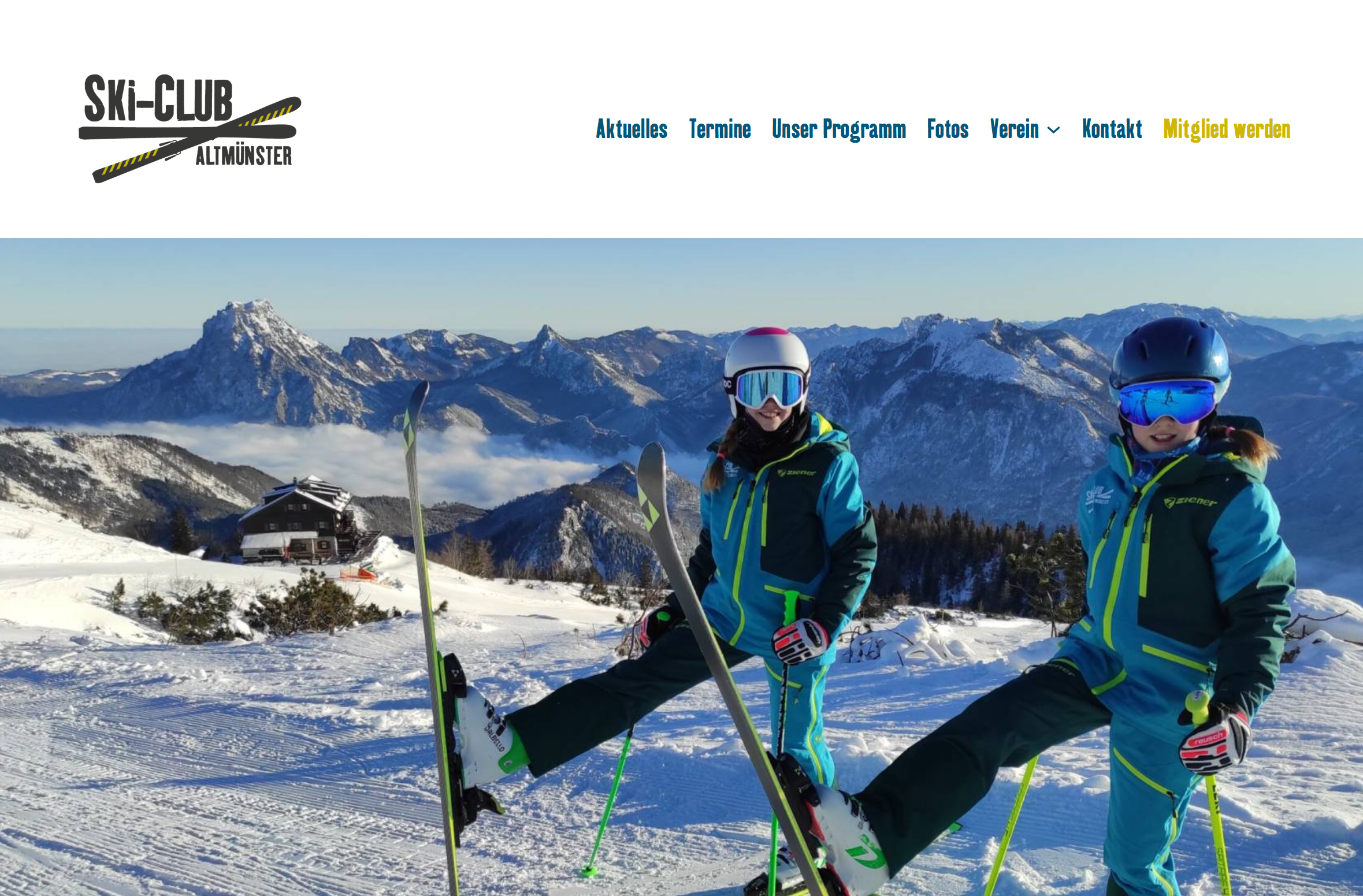 Skiclub Altmünster - Website eines sehr aktiven Skivereins in Altmünster.